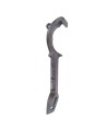 Universal spanner wrench for fire hose and gas valve 1.5 to 3 inch