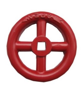 Hand wheel for fire hose valve of 7/16 in.