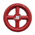 Hand wheel for fire hose valve of 7/16 in.