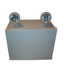 Emergency light unit 24 V 550 W with 2 spotlights