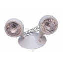 Double emergency spot light 18 W