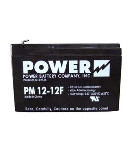 Battery 12 V 12 Ah 144 W for emergency lighting unit 