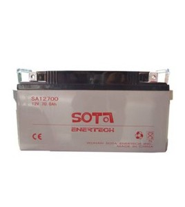 Batterie 12 V 75 Ah 840 W pour unité d'éclairage d'urgence