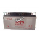 Batterie 12 V 75 Ah 840 W pour unité d'éclairage d'urgence