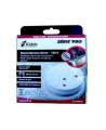 Ionization smoke detector, 120 V AC and 9 V.