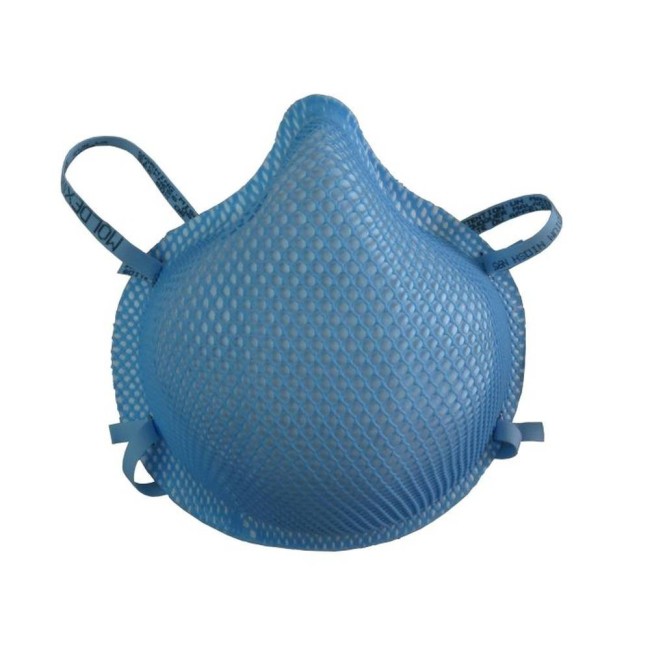 Medium size Moldex N95 particulate respirator solid, liquiq, biological & non-oil based particles. Sold per box, 20 units/box.