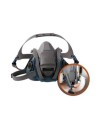 3M Quick Latch NIOSH approved respirator. Lightweight and comfortable. Filter & cartridge not included. Large.