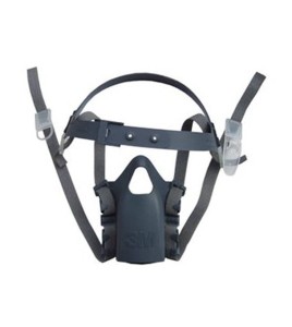 3M spare head harness assembly for 3M series 7500 half facepiece respirators. pack/5 unit