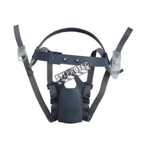 3M spare head harness assembly for 3M series 7500 half facepiece respirators. pack/5 unit