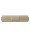 Plastic adhesive bandages, beige, 2 x 7.5 cm (3/4" x 3"), 25/box.