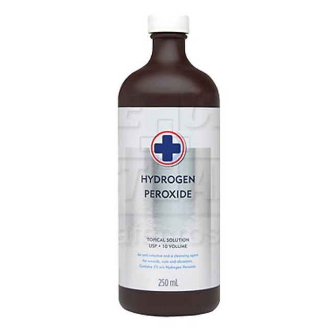 Peroxyde d'hydrogène 225 ml, 3 % de concentration