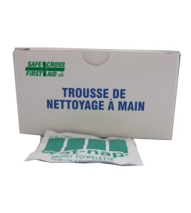 Lingettes nettoyantes pour les mains, 12/bte.