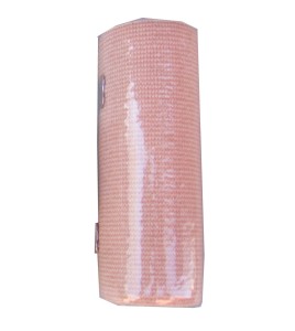 Beige elastic support bandage, 15 cm X 5 m (6 in X 16 ft)