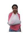 Cotton triangular bandage, 40 x 56 in, sold individually.