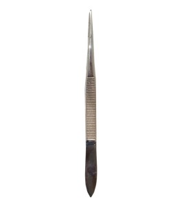 Simple splinter tweezers, 3 1/2 in (8.9 cm).