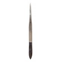 Simple splinter tweezers, 3 1/2 in (8.9 cm).