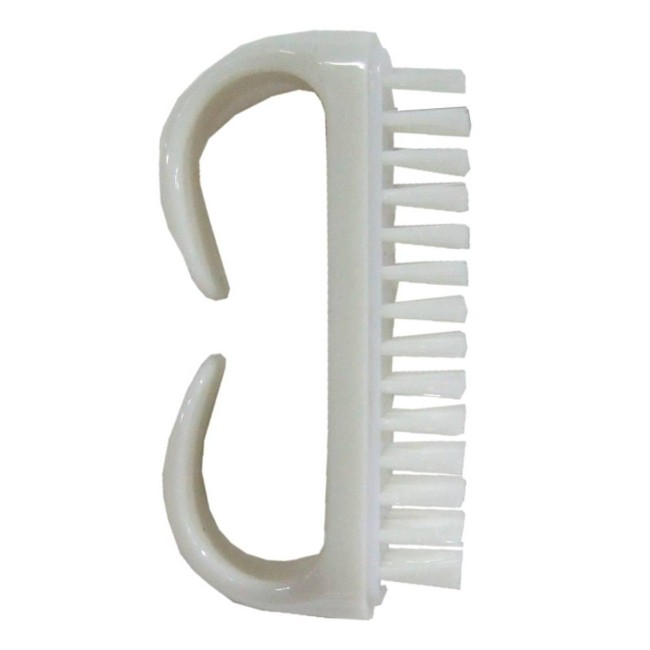 Nail brush, 3.5 in (8.9 cm).