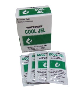 Cool Jel burn gel packets, 3.5 g, 25/box.