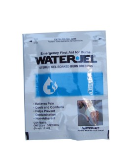 Pansement stérile pour brûlures Water Jel en sachet individuel, 2 x 6 po.