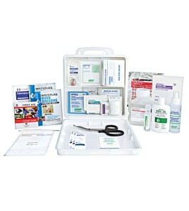 Trousse de premiers soins pour brûlures à 30 types d'articles.