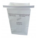 Emesis bag for sickness, white paper, sold individually.