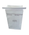 Emesis bag for sickness, white paper, sold individually.