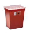 General purpose large volume sharps waste container, 37.8 liters (10 US gallons).