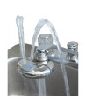 eyePod faucet-mounted eyewash with anti-scald valve, ANSI Z358.1 compliant.