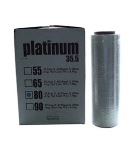 Plastic wrap 14 in X 1500 feet, 4 rolls per box.