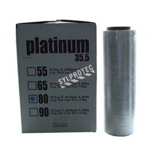 Plastic wrap 14 in X 1500 feet, 4 rolls per box.