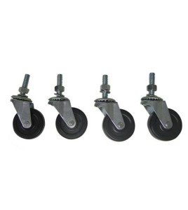 Casters for portable welding screen (4 units)