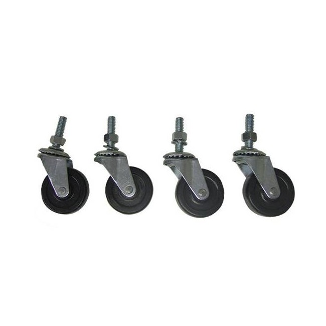 Casters for portable welding screen (4 units)