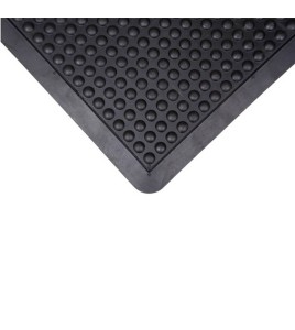 Anti-fatigue black carpet from Zenith 1/2po. X 24 in. X 36 in.