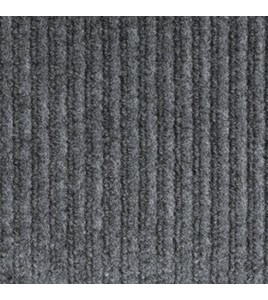 Entrance carpet Needsle Rib charcoal. 