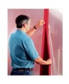 Set of 2 7'(2.1 m) long zipper to seal the entrance of containment area without limiting the flow. Set includes hooks & knife