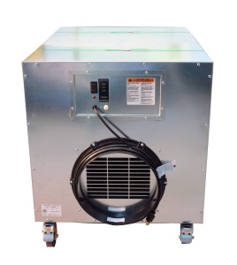 HEPA-AIRE deluxe portable air scrubber with airflow of 1300 or 2000 cfm. Ideal for asbestos abatement & decontamination workzone