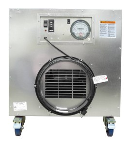 HEPA-AIRE portable air scrubber with airflow of 1300 or 2000 cfm. Ideal for asbestos abatement & decontamination workzone