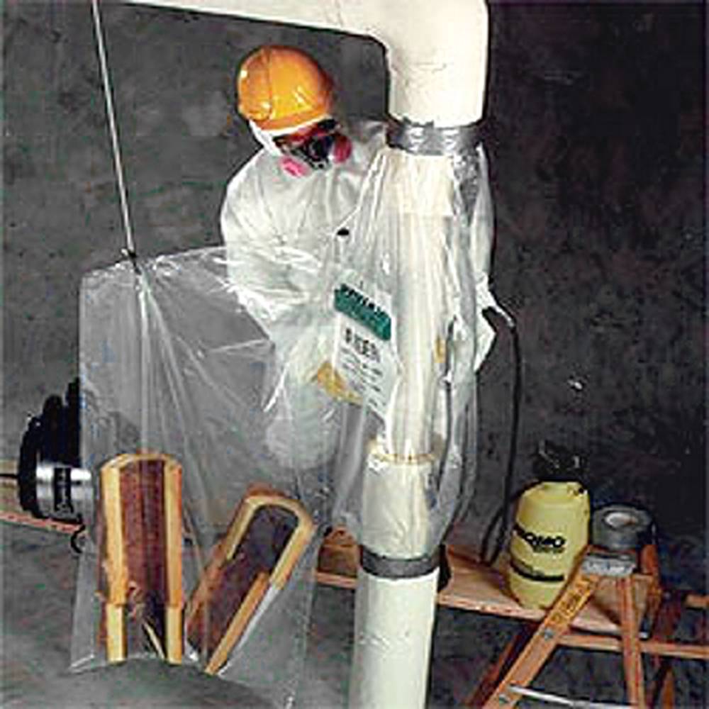 Disposable Glove Bags For Vertical Pipes Of O 10 Inches 25 4 Cm