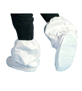 Tyvek 400 boot covers 18 in. with elastic (pair)