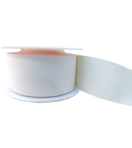 Waterproof white adhesive tape, 1 in x 15 ft.