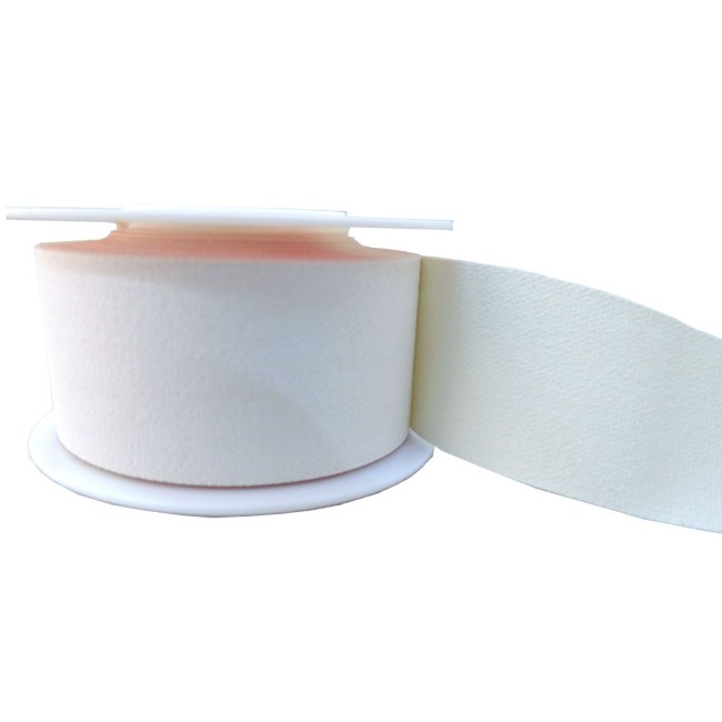 Waterproof white adhesive tape, 1 in x 15 ft.