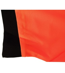 Polo  made of orange polyester, approved CSA Z96-09