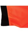 Polo  made of orange polyester, approved CSA Z96-09