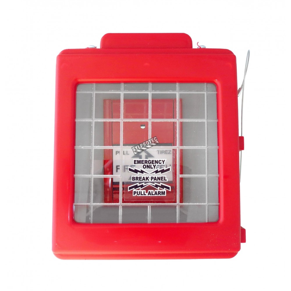 Simplex 4251 30 Double Break Glass Fire Alarm Pull Station Fire Alarms Fire Protection Equipment