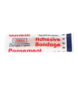 Pansements en plastique, junior, 1 x 3.8 cm (3/8 x 1.5 po), 50/bte.