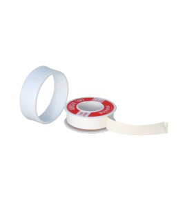 Waterproof white adhesive tape, 0.5 in x 15 ft.