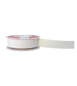 Waterproof white adhesive tape, 0.5 in x 15 ft.