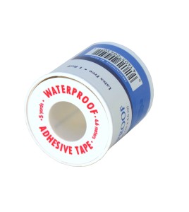 Waterproof white adhesive tape, 2 in x 15 ft.