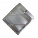 Porte placard aluminium, 10-3/4 po X 10-3/4 po.