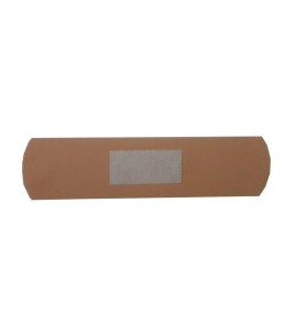 Plastic bandages, beige, 2 x 7.5 cm (0.75 x 3 in), 100/box.